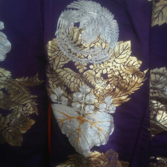 Vintage Japanese Wedding Kimono "Uchikake" - Picture 5 of 6